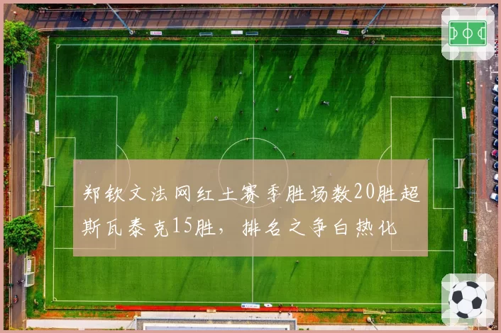 郑钦文法网红土赛季胜场数20胜超斯瓦泰克15胜,排名之争白热化