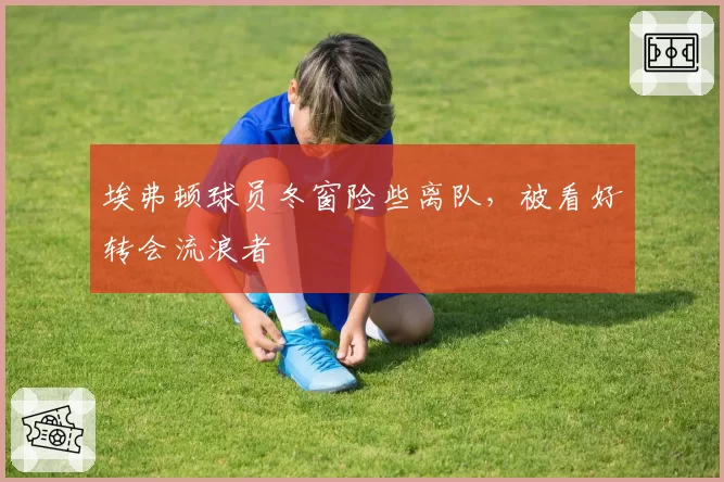 埃弗顿球员冬窗险些离队，被看好转会流浪者