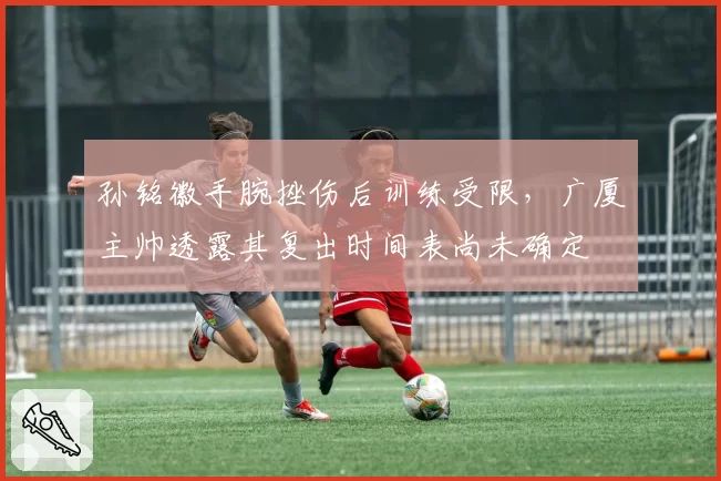 孙铭徽手腕挫伤后训练受限，广厦主帅透露其复出时间表尚未确定